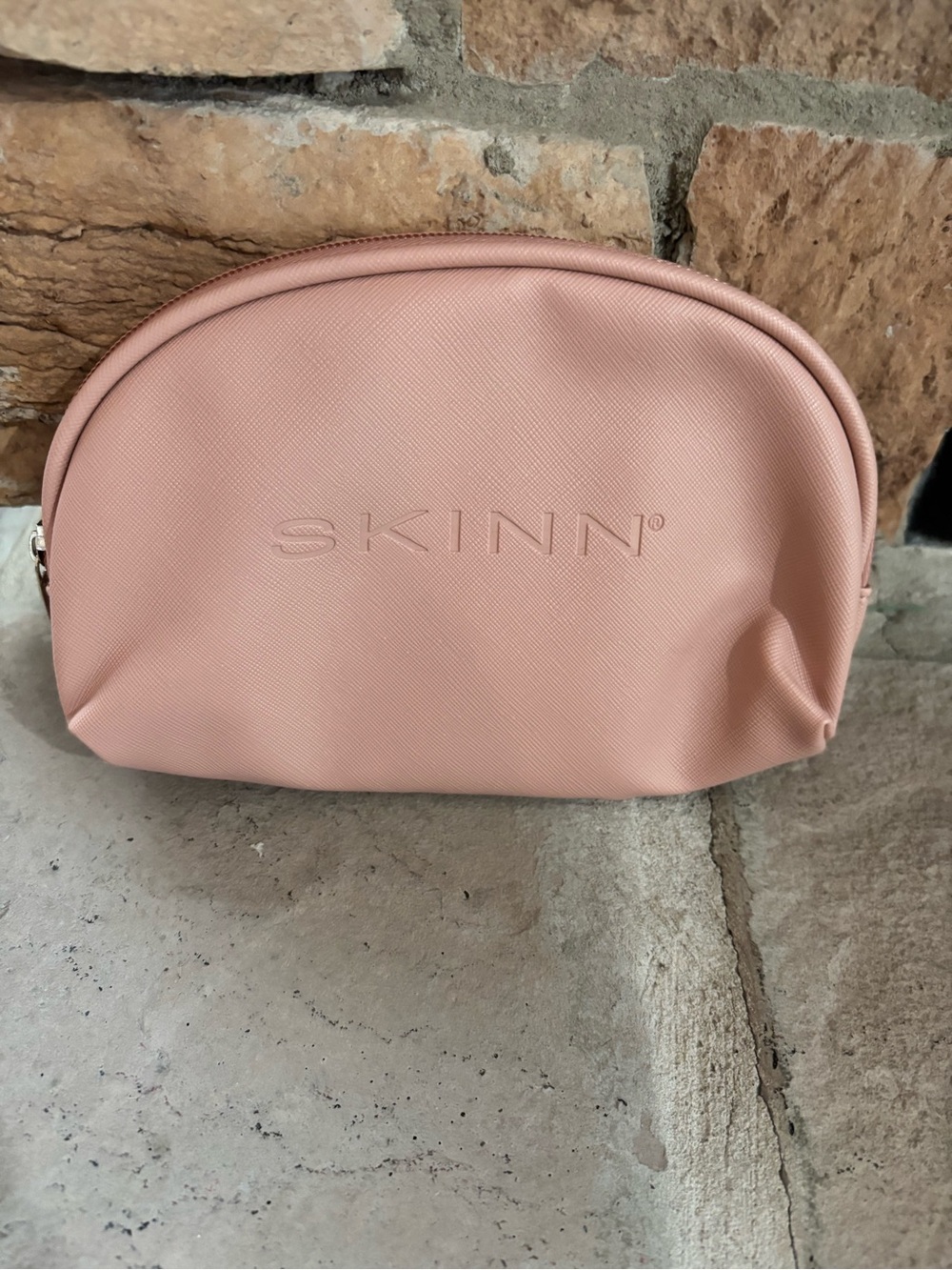 SKINN Blush Pink Travel Cosmetic Case